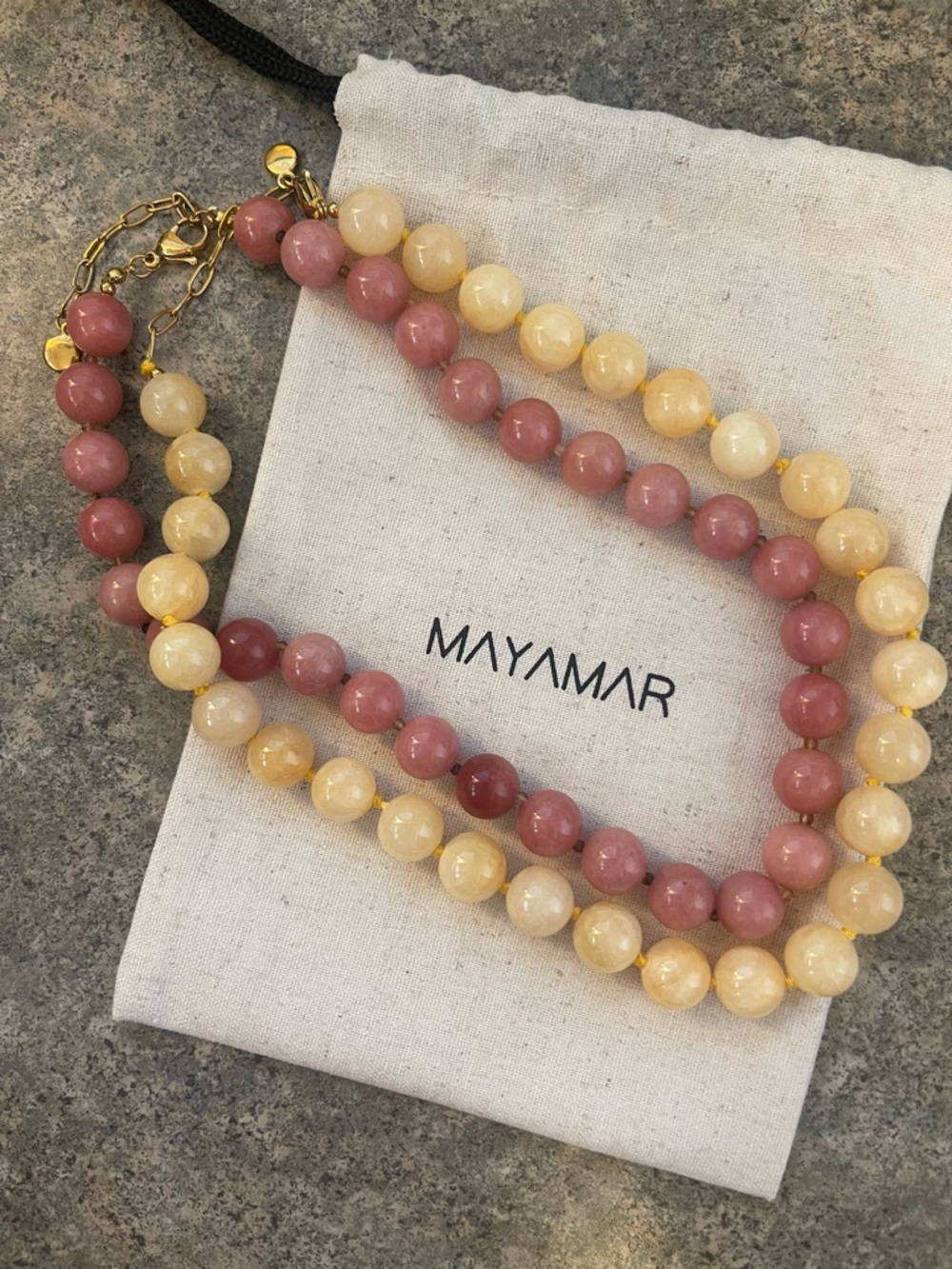 Curated Set of 2 Necklaces - made from Quartz and Crystals
